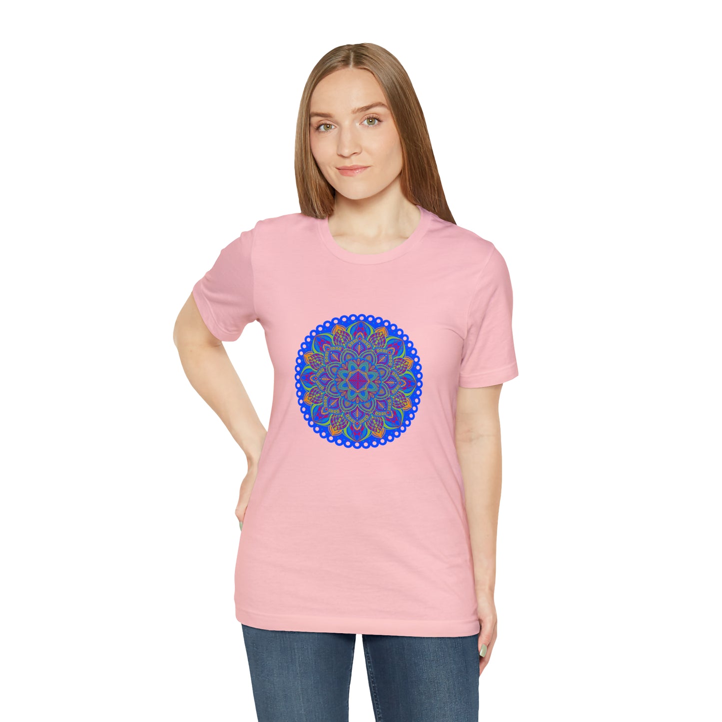 Art, Colorful, Nature, Flowers- Adult, Regular Fit, Soft Cotton,  T-shirt