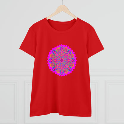 Art, Colorful, Nature, Flowers- Adult, Semi-fitted, T-shirt