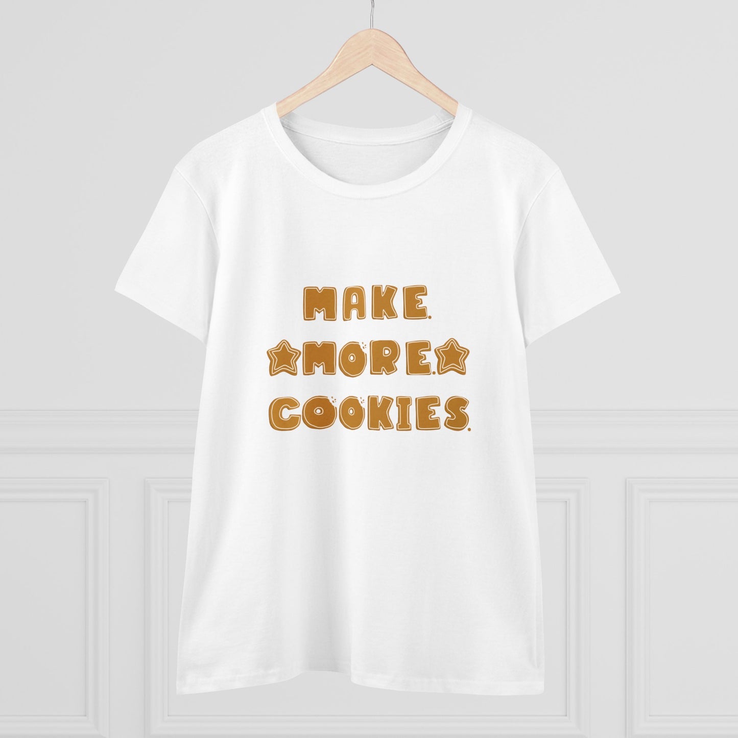 Hobby, Interests, Baking, Cooking, Make More Cookies, Star, Things, Food- Adult, Semi-fitted, Shirt