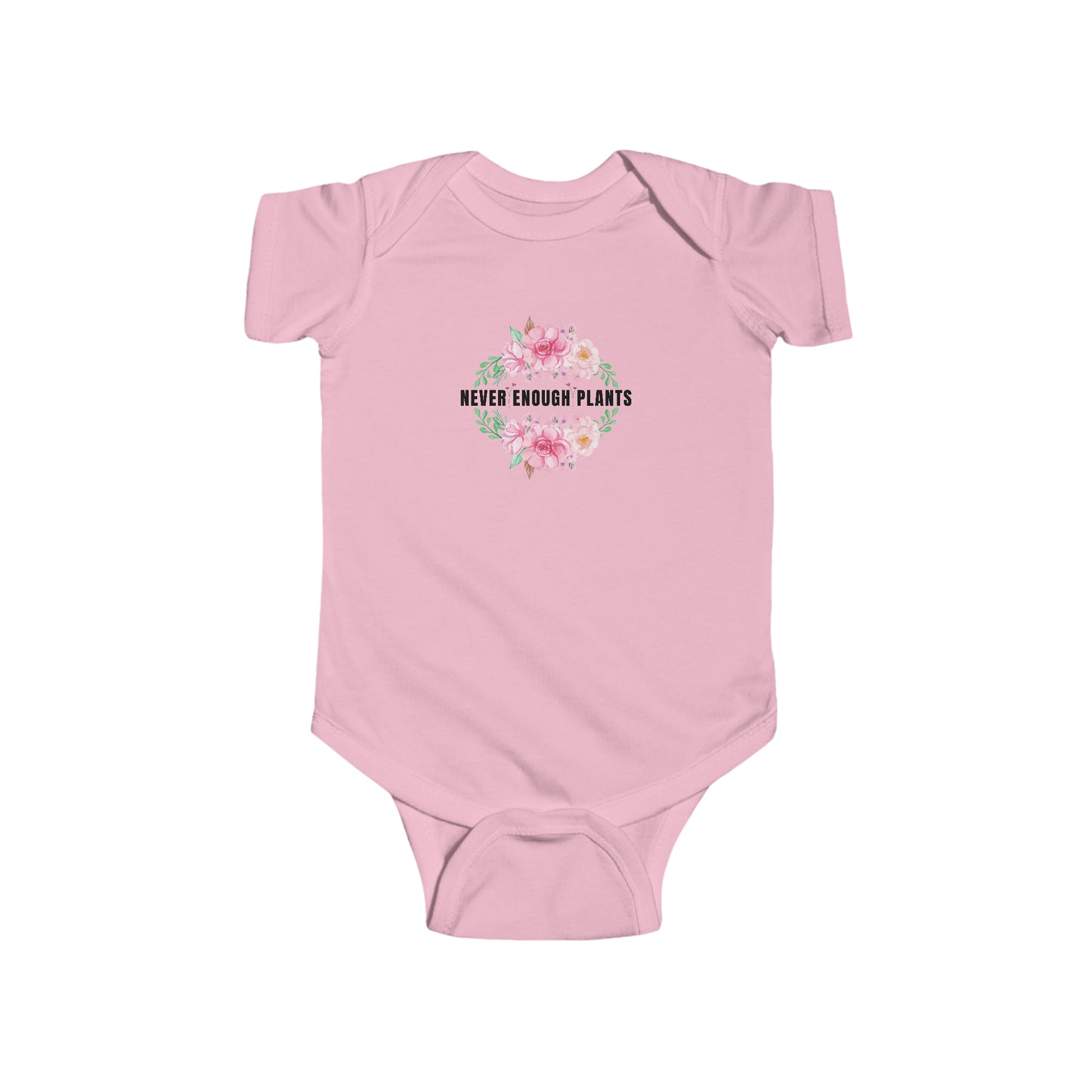 Nature, Plants, Never Enough Plants, Flowers- Baby, Infant, Toddler, Soft Cotton, Onesie