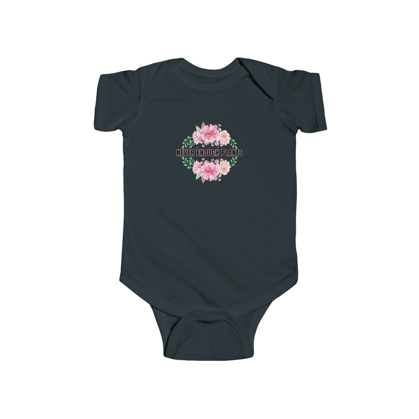 Nature, Plants, Never Enough Plants, Flowers- Baby, Infant, Toddler, Soft Cotton, Onesie