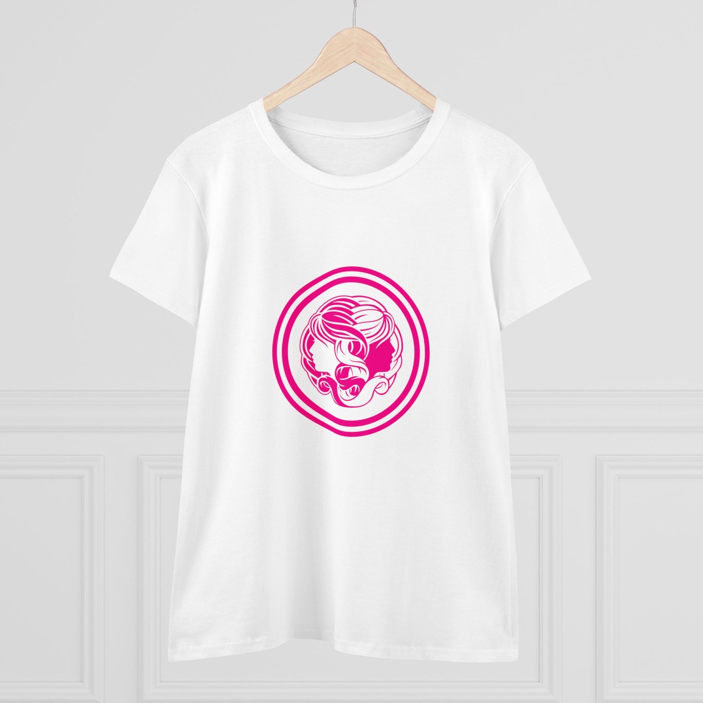 Symbol, Ying Yang, Woman - Adult, Semi-fitted, T-shirt