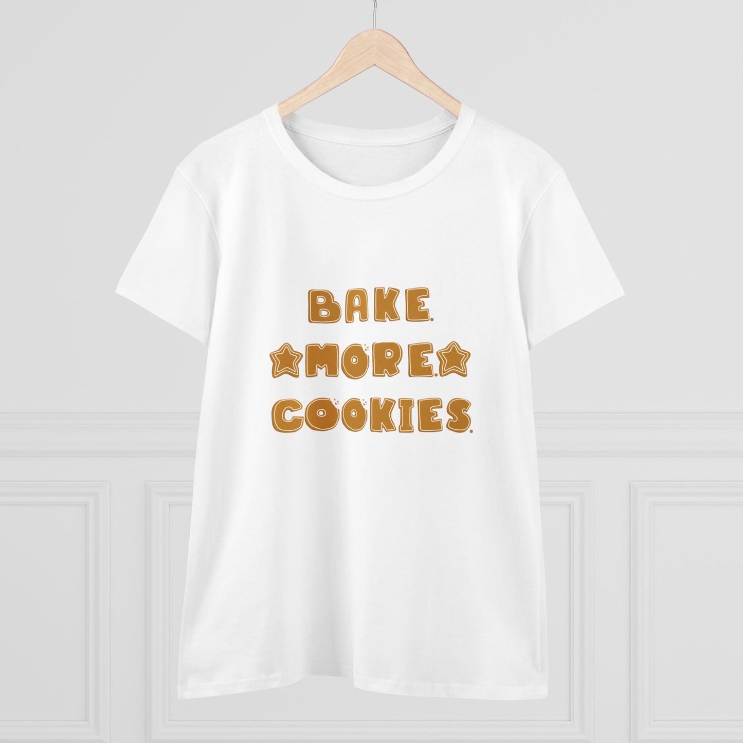 Hobby, Interest, Baking, Bake More Cookies, Star, Things, Food- Adult, Semi-fitted, Shirt