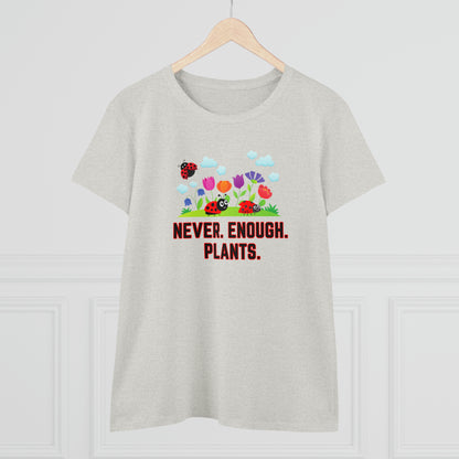 Nature, Plants, Never Enough Plants, Ladybug, Bug- Adult, Semi-fitted, T-shirt
