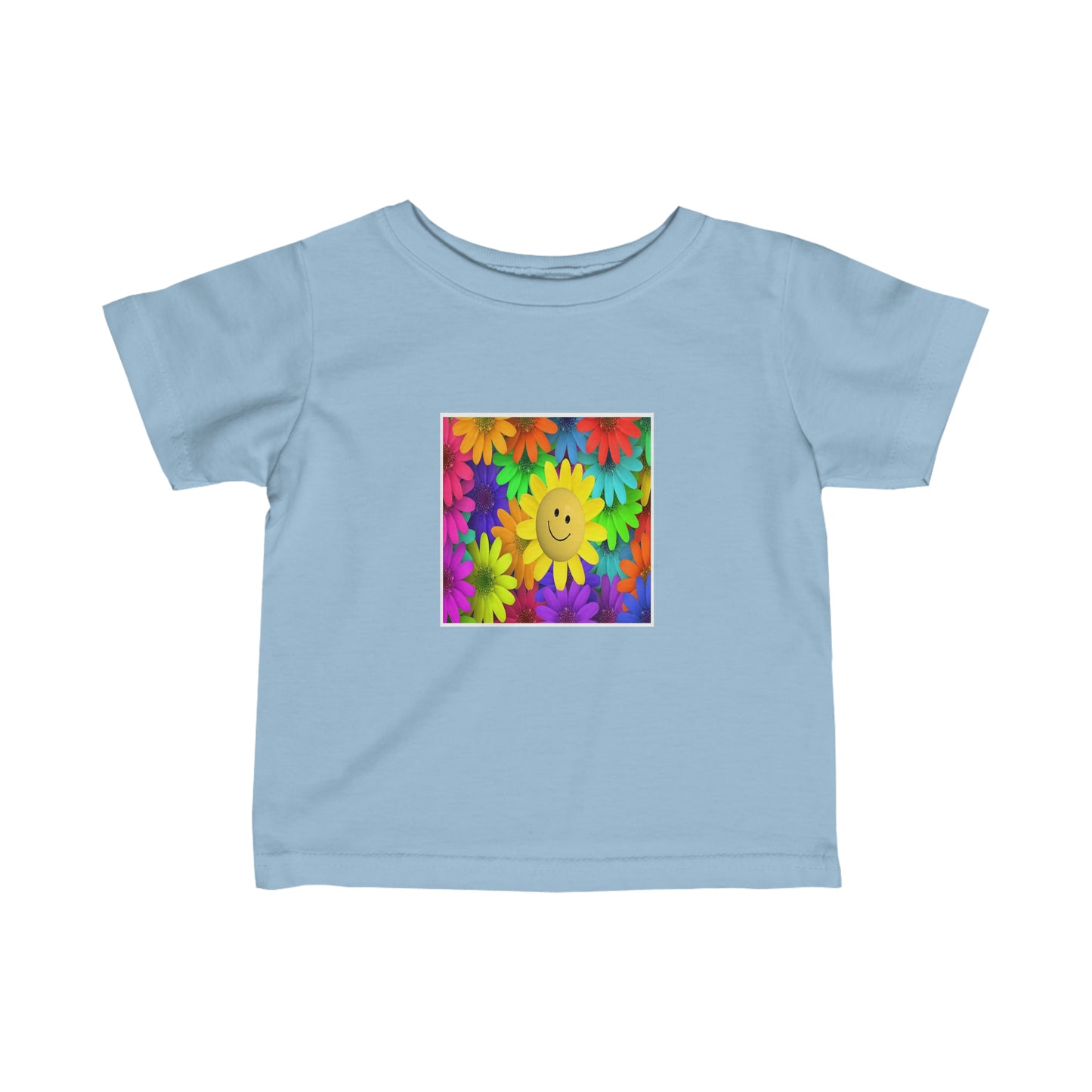Art, Colorful, Love, Flowers, Positive- Baby, Infant, Toddler, T-shirt