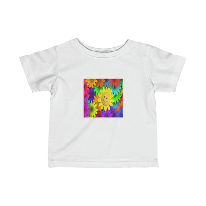 Art, Colorful, Love, Flowers, Positive- Baby, Infant, Toddler, T-shirt