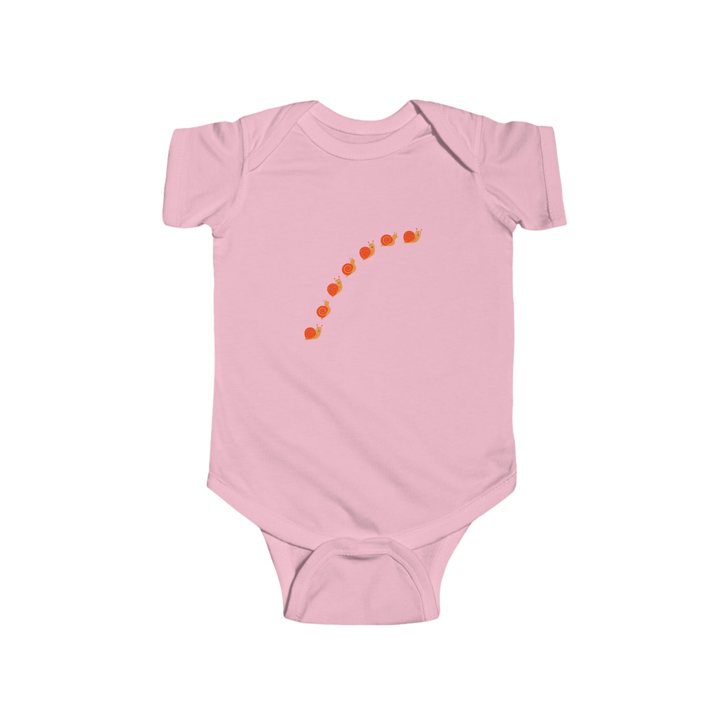 Snail Crossing, Bugs, Animals, Nature, Plants, Garden- Baby, Infant, Soft Cotton, Onesie
