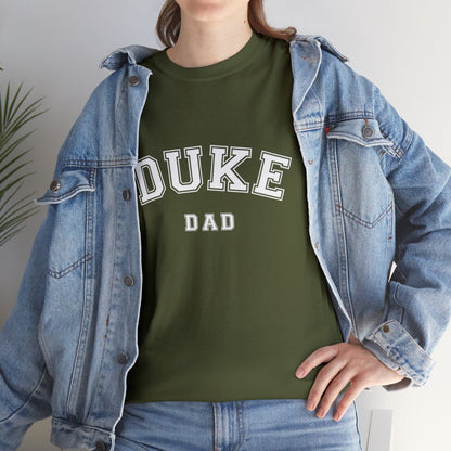 DUKE Dad, parent shirt T-shirt-Adult, Unisex Heavy Cotton Tee