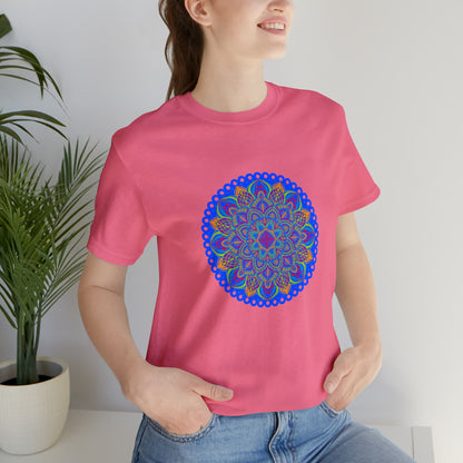Art, Colorful, Nature, Flowers- Adult, Regular Fit, Soft Cotton,  T-shirt