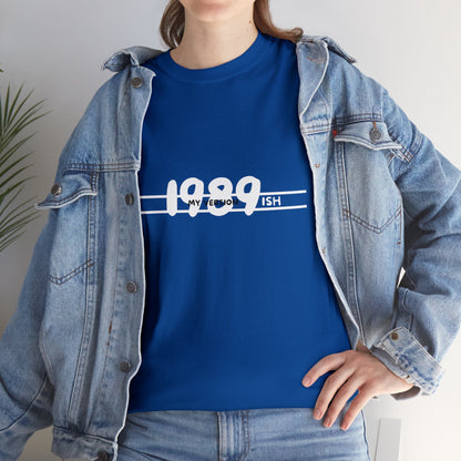 Your Own 1989 Version T-shirt-Adult, Unisex Heavy Cotton Tee