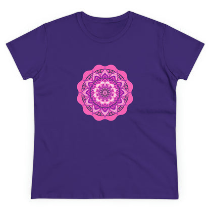 Colorful, Art, Nature, Flowers- Adult, Semi-fitted, T-shirt