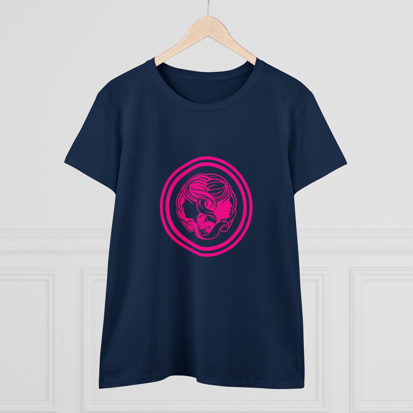 Symbol, Ying Yang, Woman - Adult, Semi-fitted, T-shirt