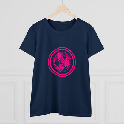 Symbol, Ying Yang, Woman - Adult, Semi-fitted, T-shirt