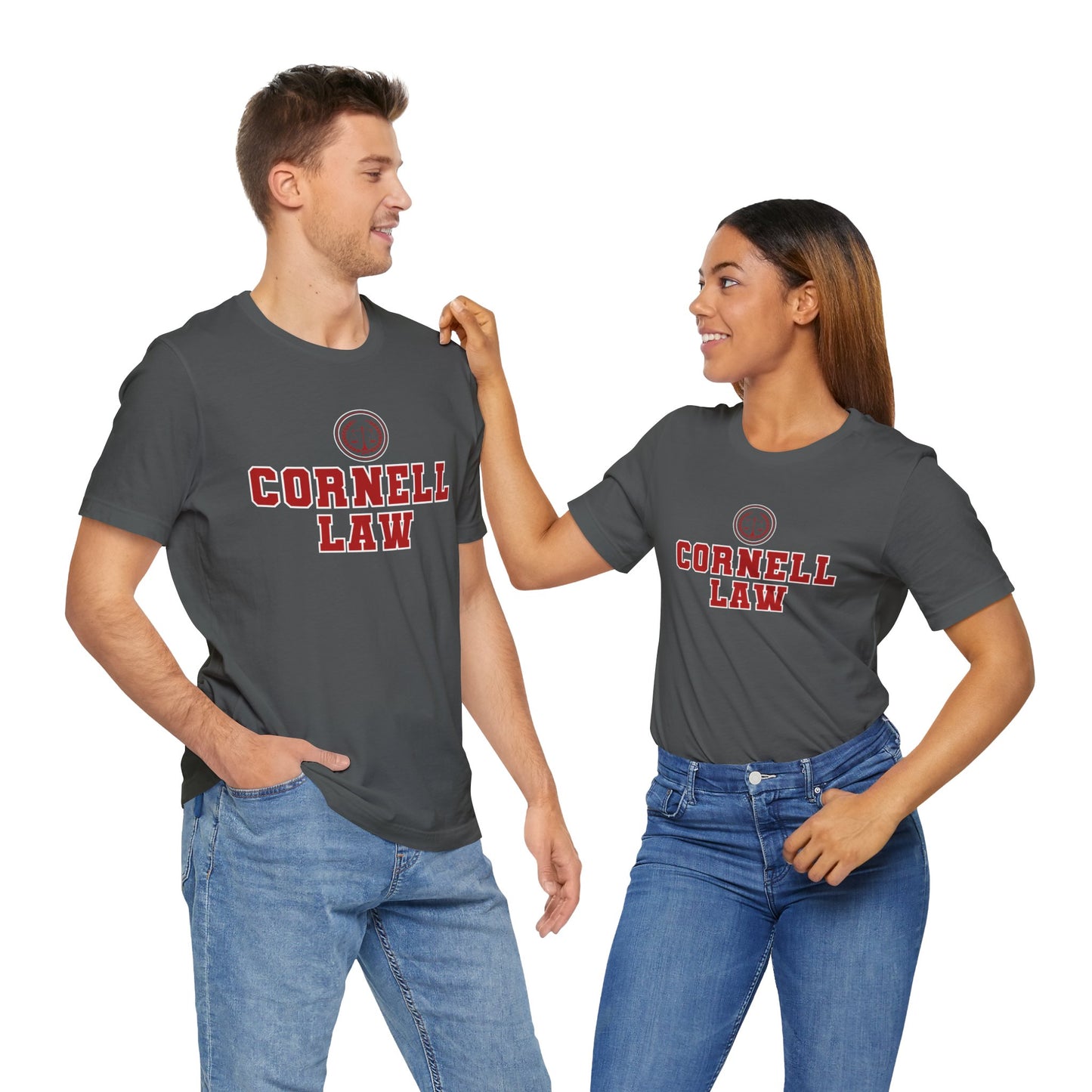 Cornell University Law School- Adult, Regular Fit, Soft Cotton, T-shirt