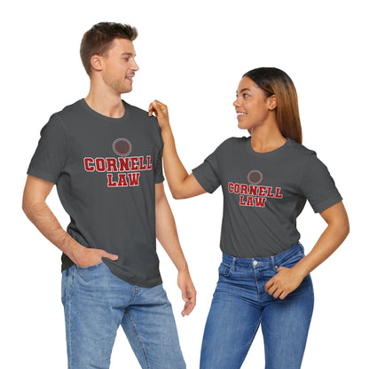 Cornell University Law School- Adult, Regular Fit, Soft Cotton, T-shirt