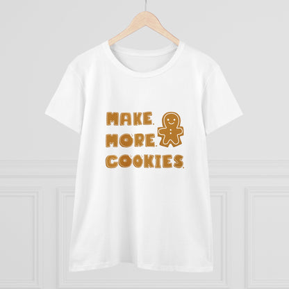 Hobby, Interests, Baking, Make More Cookies, Gingerbread, Things, Food- Adult, Semi-fitted, Shirt