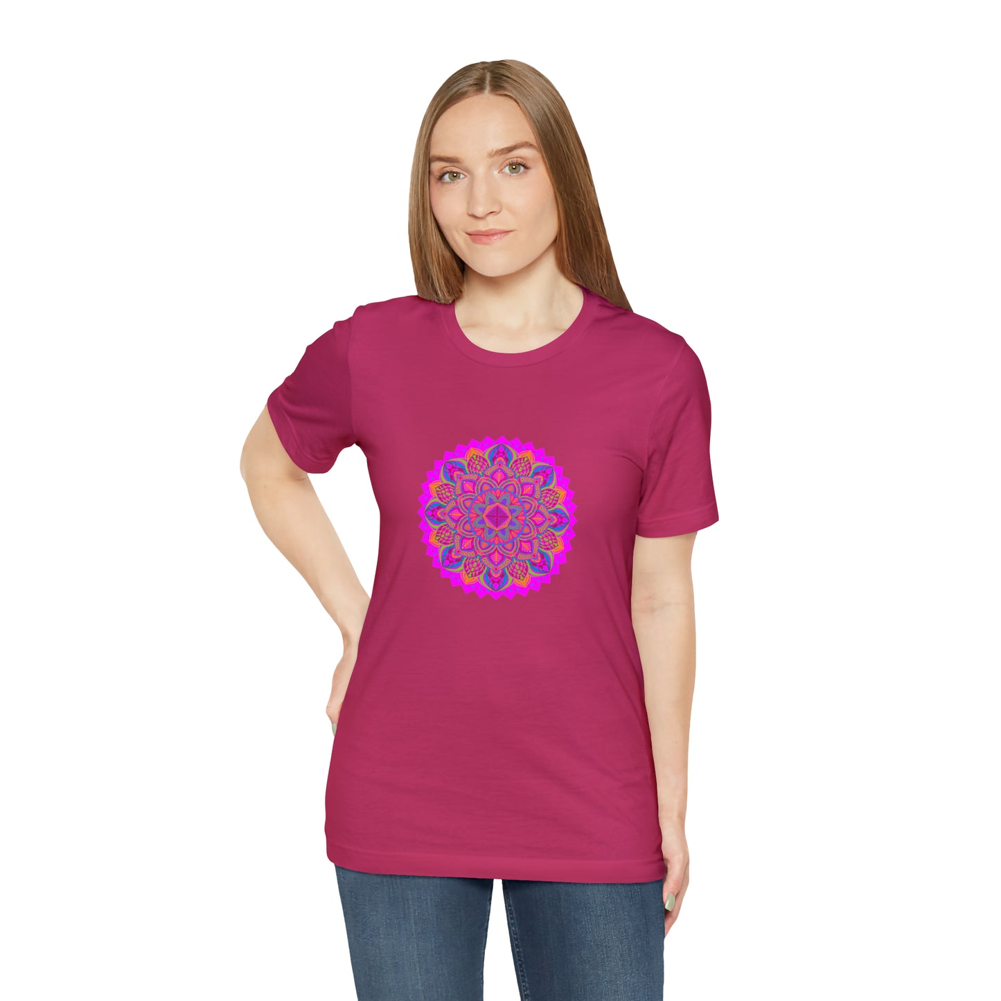 Art, Colorful, Nature, Flowers- Adult, Regular Fit, Soft Cotton,  T-shirt