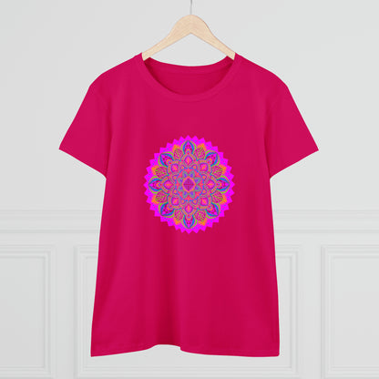 Art, Colorful, Nature, Flowers- Adult, Semi-fitted, T-shirt