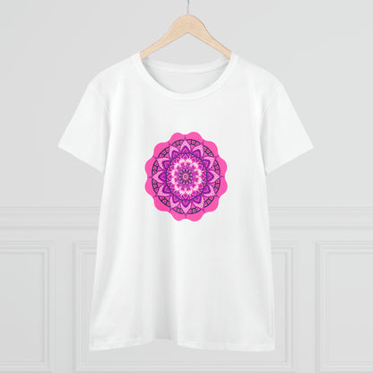 Colorful, Art, Nature, Flowers- Adult, Semi-fitted, T-shirt