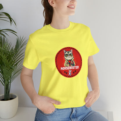 Animals, Cats, Mouse, Funny, Holiday, Halloween - Adult, Regular Fit, Soft Cotton, T-shirt