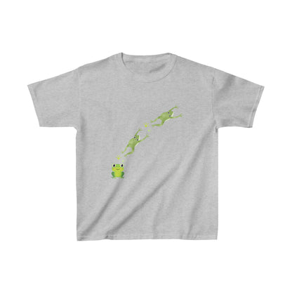 Frog Crossing, Animals- Kids, Child, Heavy Cotton™ T-shirt