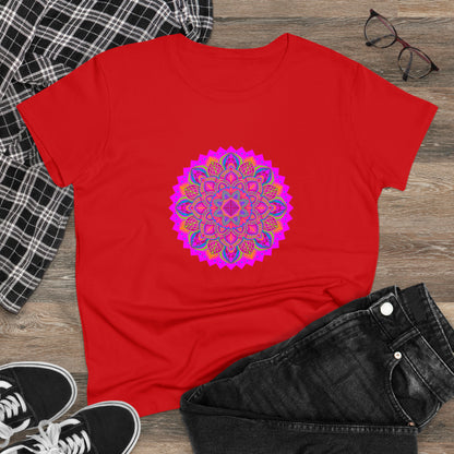 Art, Colorful, Nature, Flowers- Adult, Semi-fitted, T-shirt