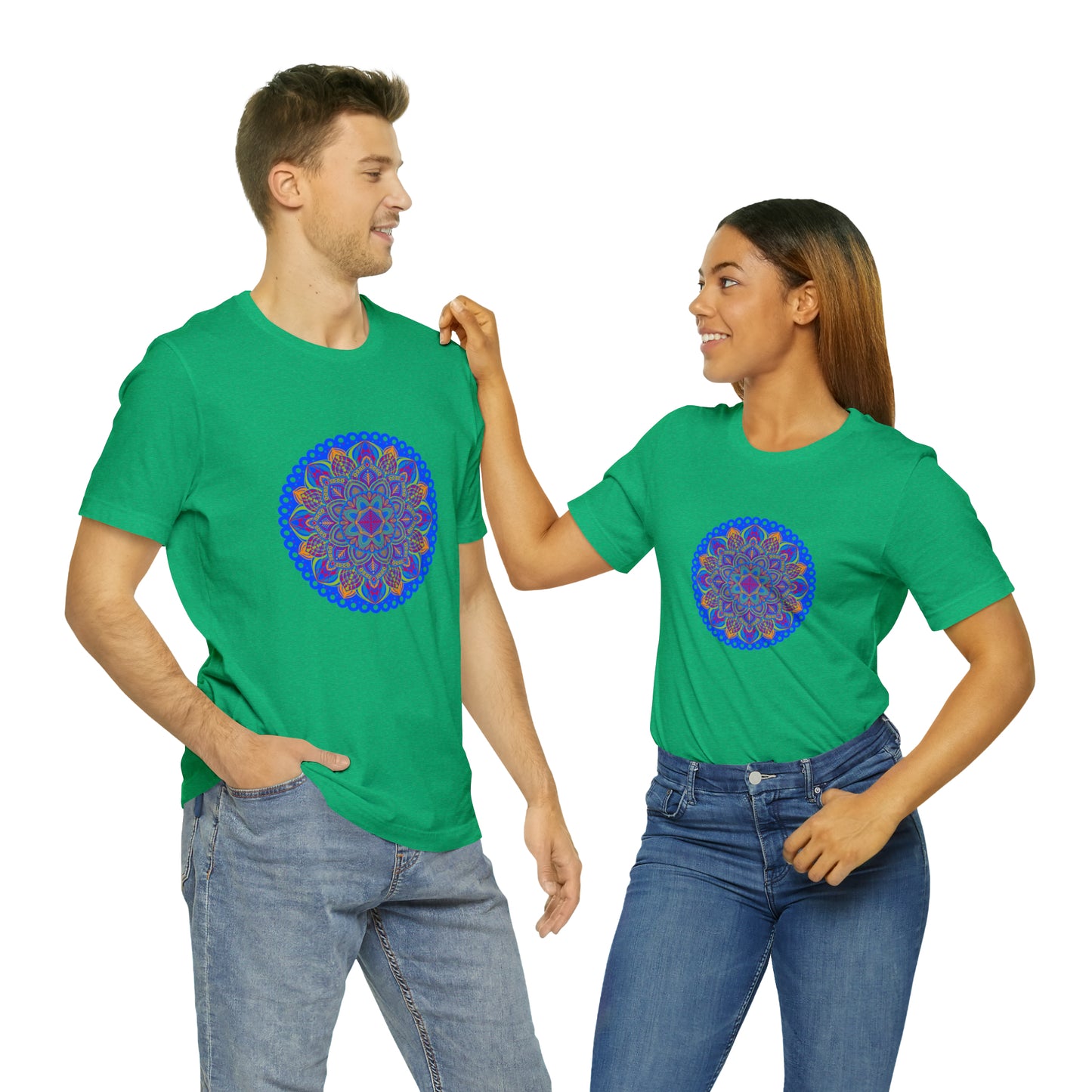 Art, Colorful, Nature, Flowers- Adult, Regular Fit, Soft Cotton,  T-shirt