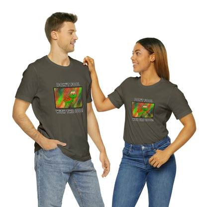 Turtle, Don't Fool With The Cool- Adult, Regular Fit, Soft Cotton, T-shirt