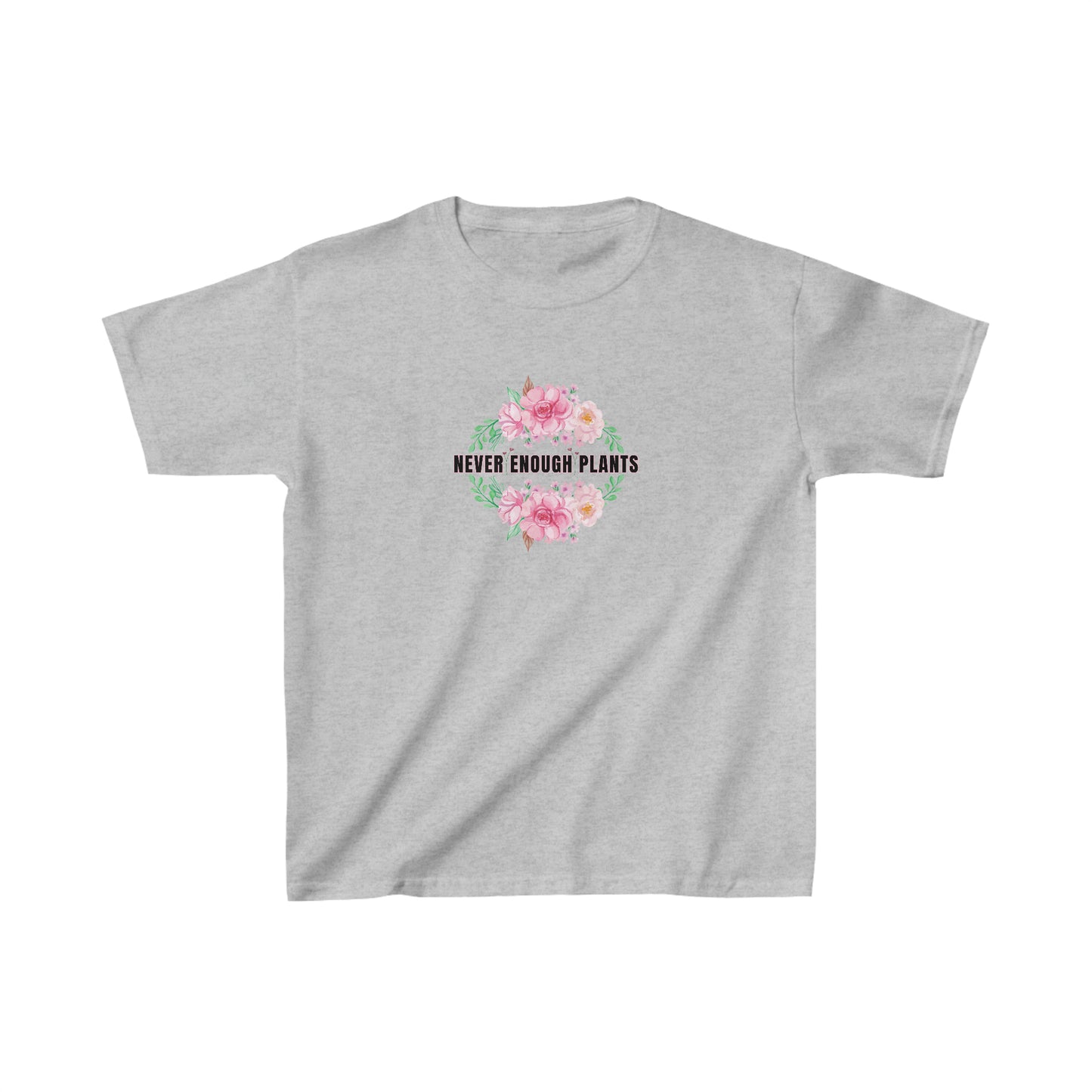 Nature, Plants, Never Enough Plants, Flowers- Kids, Child, Heavy Cotton™ T-shirt