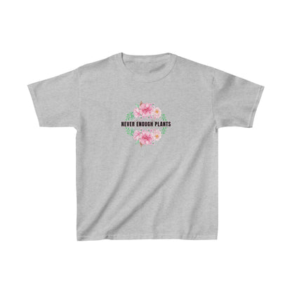 Nature, Plants, Never Enough Plants, Flowers- Kids, Child, Heavy Cotton™ T-shirt