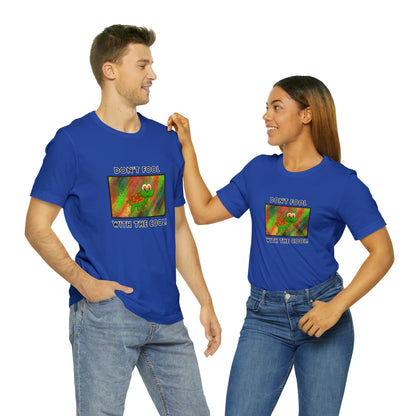 Turtle, Don't Fool With The Cool- Adult, Regular Fit, Soft Cotton, T-shirt