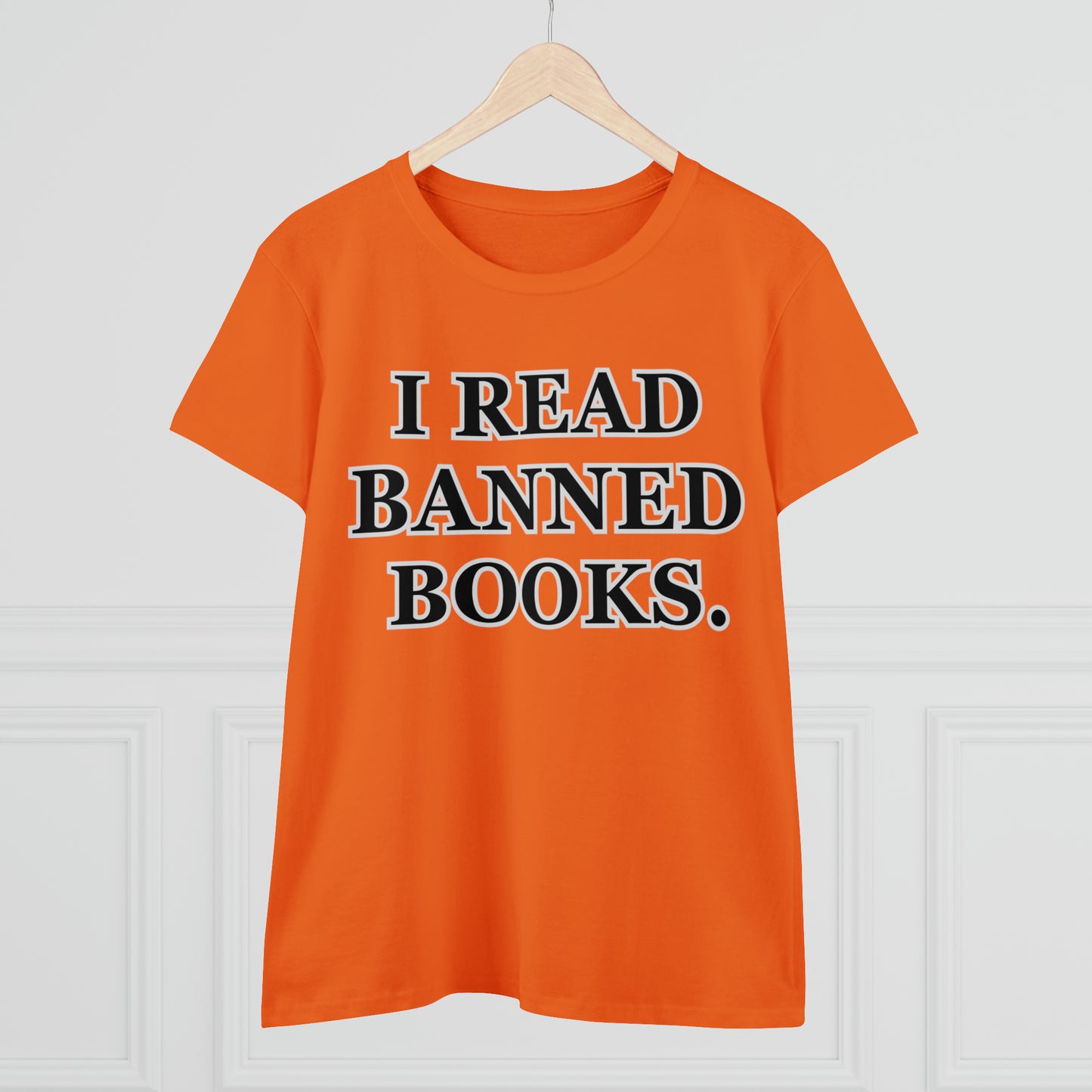 Reading, I Read Banned Books, Things, Books- Adult, Semi-fitted, Full Size Image, T-Shirt