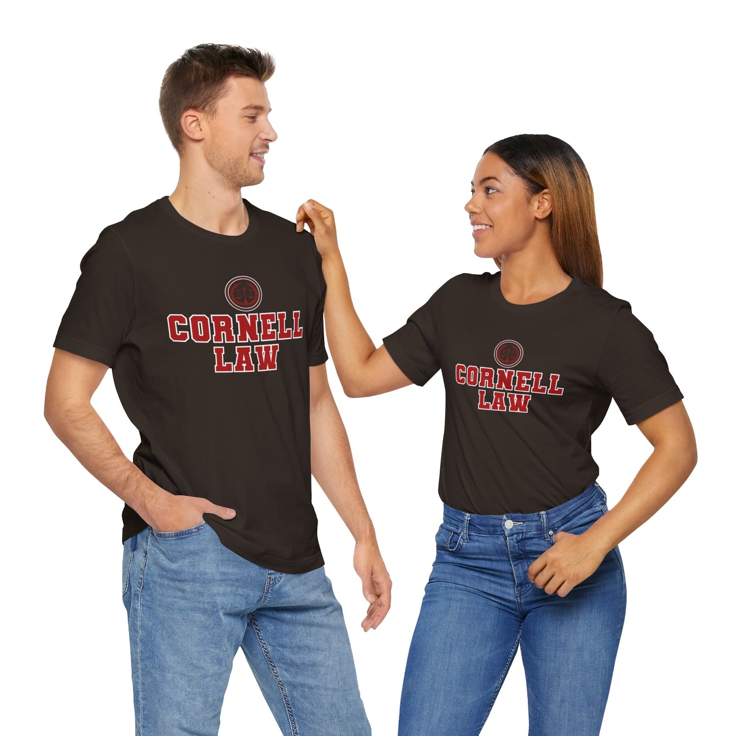 Cornell University Law School- Adult, Regular Fit, Soft Cotton, T-shirt