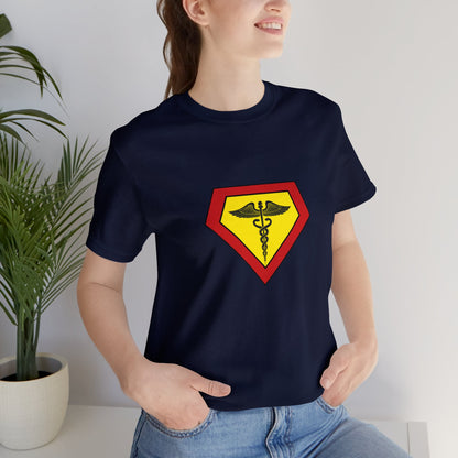 Occupation, Medical, Nurse, Doctor, Health Care Aide, Superhero, Sci-fi- Adult, Regular Fit, Soft Cotton, T-shirt