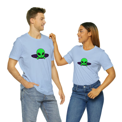 Fantasy, Alien Portal, Sci-fi, Aliens- Adult, Regular Fit, Soft Cotton, T-shirt