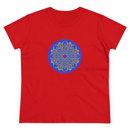 Art, Colorful, Nature, Flowers- Adult, Semi-fitted, T-shirt