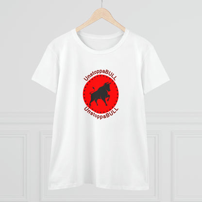 Animals, Bull, Symbol, Unstoppable, UnstoppaBULL- Adult, Semi-fitted T-shirt
