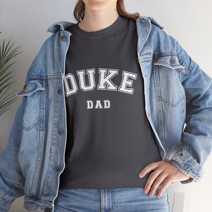 DUKE Dad, parent shirt T-shirt-Adult, Unisex Heavy Cotton Tee