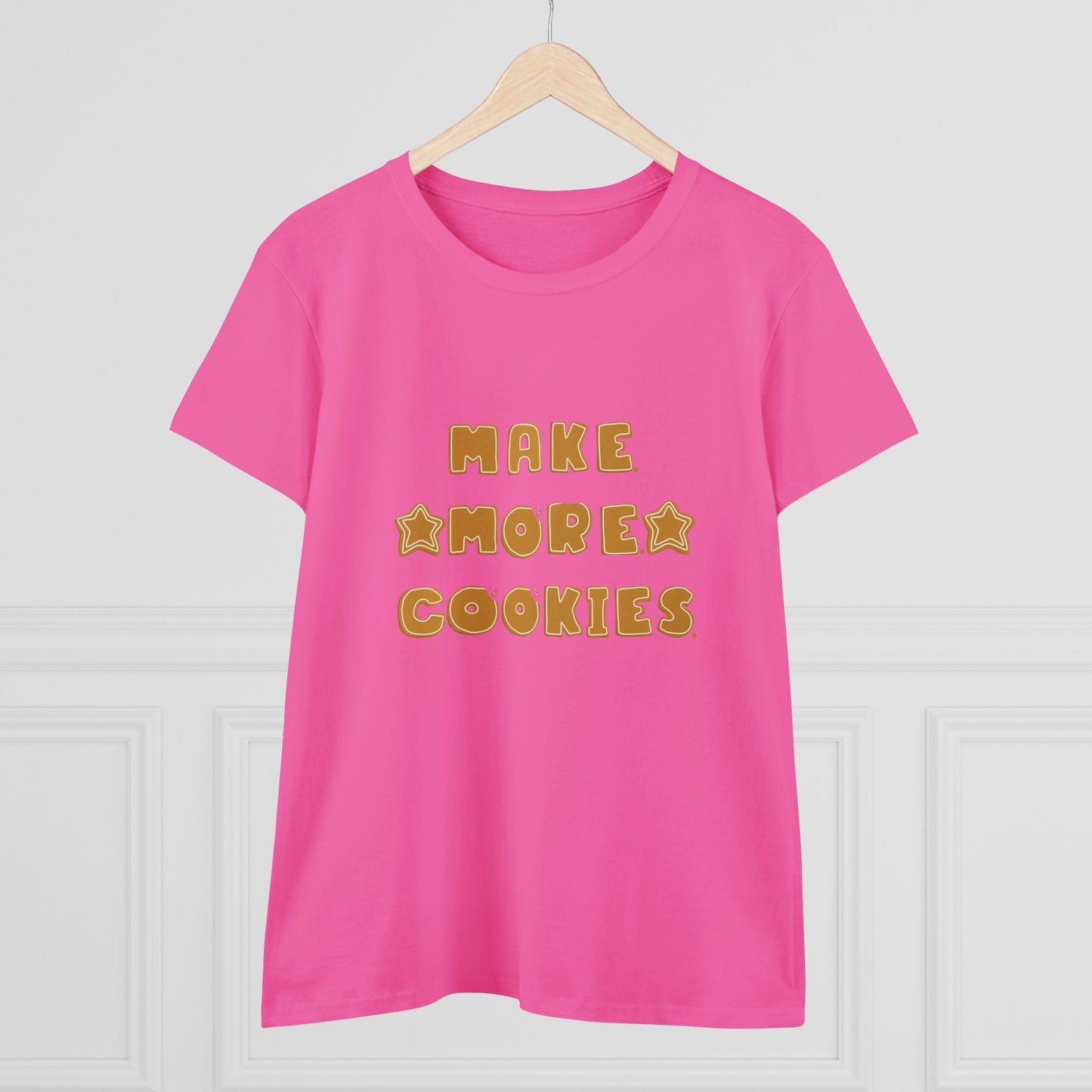 Hobby, Interests, Baking, Cooking, Make More Cookies, Star, Things, Food- Adult, Semi-fitted, Shirt