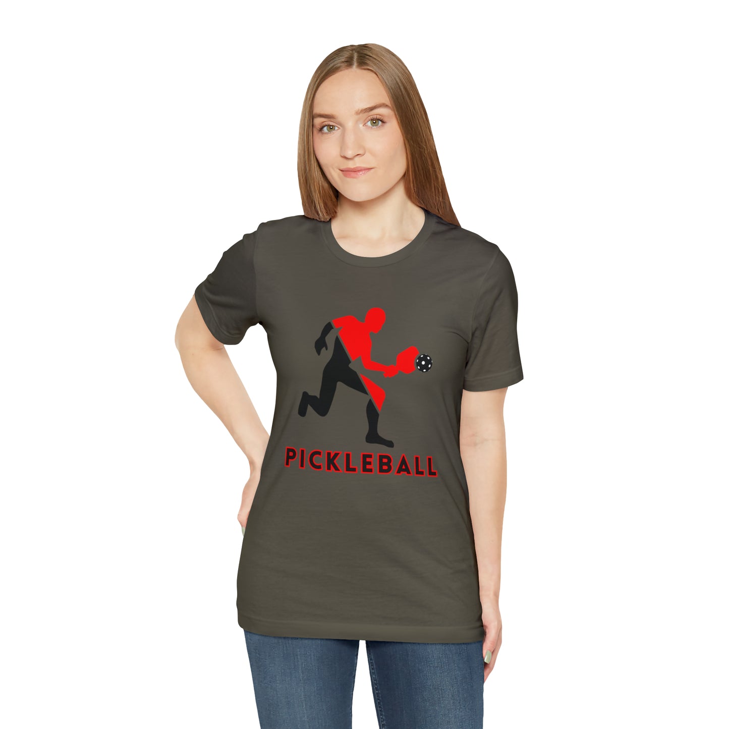 Pickleball Sports- Adult, Regular Fit, Soft Cotton, T-shirt
