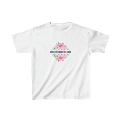 Nature, Plants, Never Enough Plants, Flowers- Kids, Child, Heavy Cotton™ T-shirt