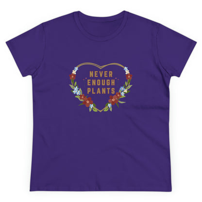 Nature, Plants, Never Enough Plants, Flowers- Adult, Semi-fitted, T-shirt