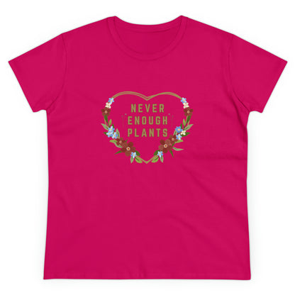 Nature, Plants, Never Enough Plants, Flowers- Adult, Semi-fitted, T-shirt