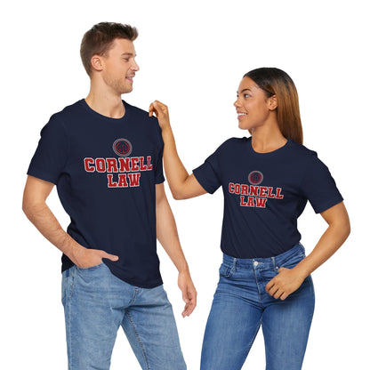 Cornell University Law School- Adult, Regular Fit, Soft Cotton, T-shirt