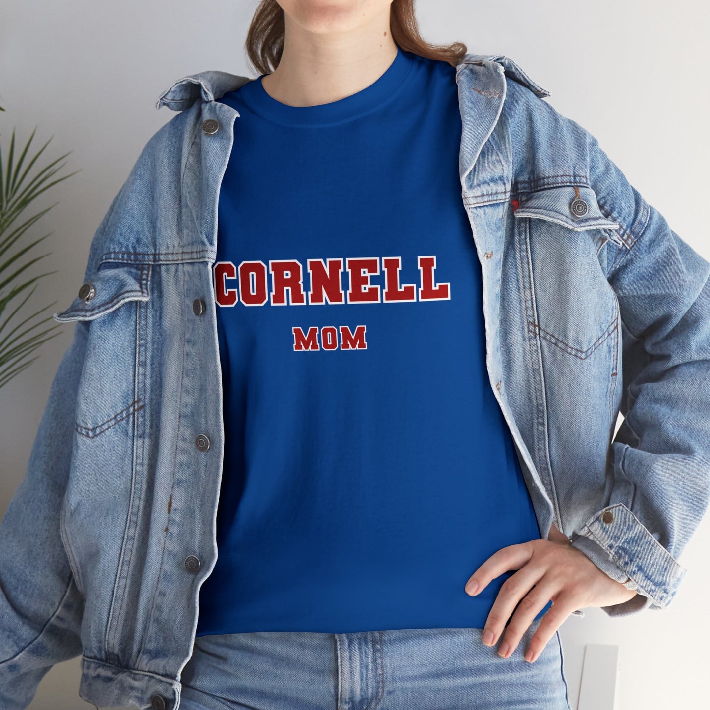 Cornell Mom, parent shirt T-shirt-Unisex Heavy Cotton Tee