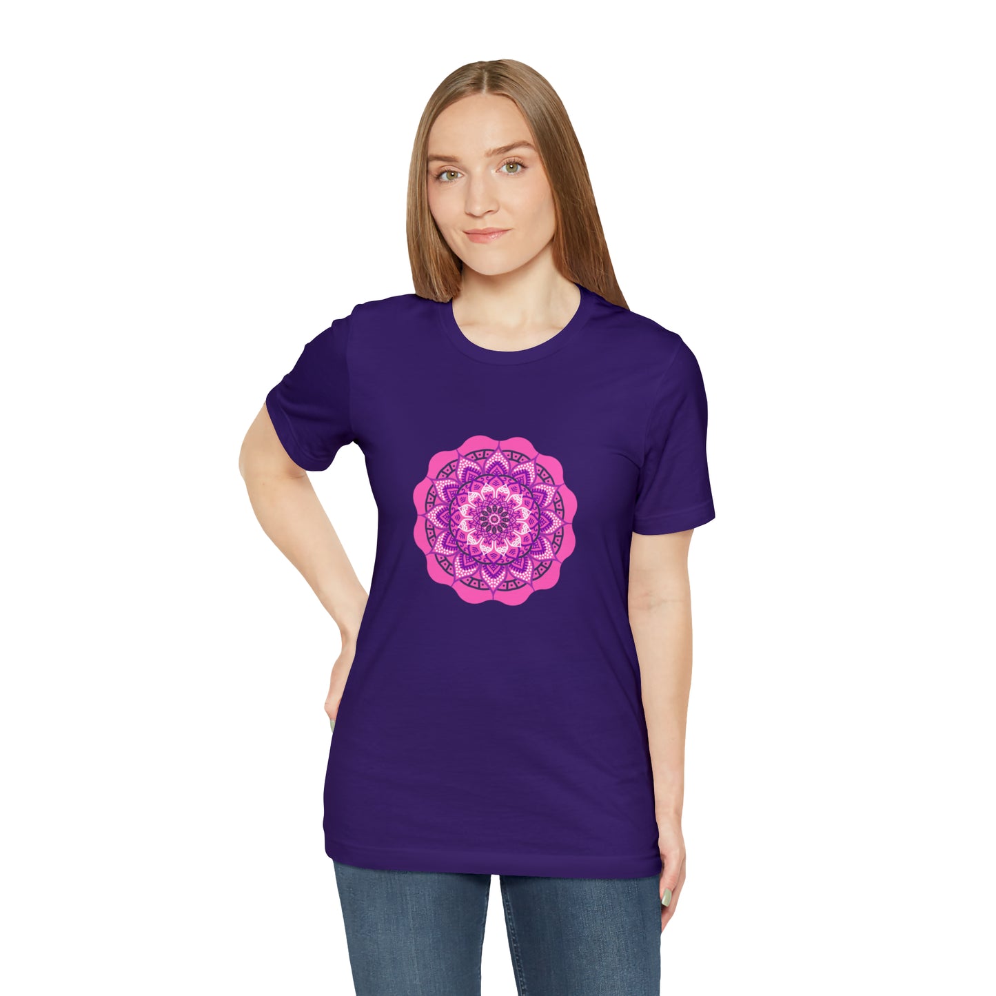 Art, Colorful, Nature, Flowers- Adult, Regular Fit, Soft Cotton,  T-shirt