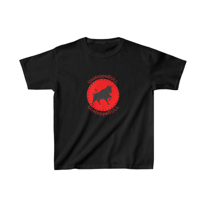 Animals, Bull, Symbol, Unstoppable, UnstoppaBULL- Kids, Child, Heavy Cotton, T-shirt