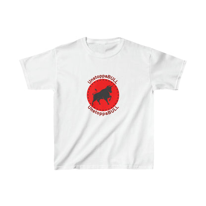 Animals, Bull, Symbol, Unstoppable, UnstoppaBULL- Kids, Child, Heavy Cotton, T-shirt