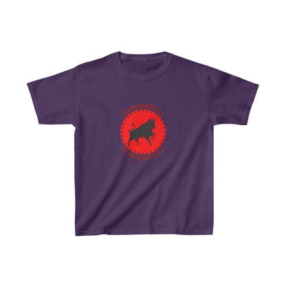 Animals, Bull, Symbol, Unstoppable, UnstoppaBULL- Kids, Child, Heavy Cotton, T-shirt