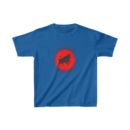 Animals, Bull, Symbol, Unstoppable, UnstoppaBULL- Kids, Child, Heavy Cotton, T-shirt